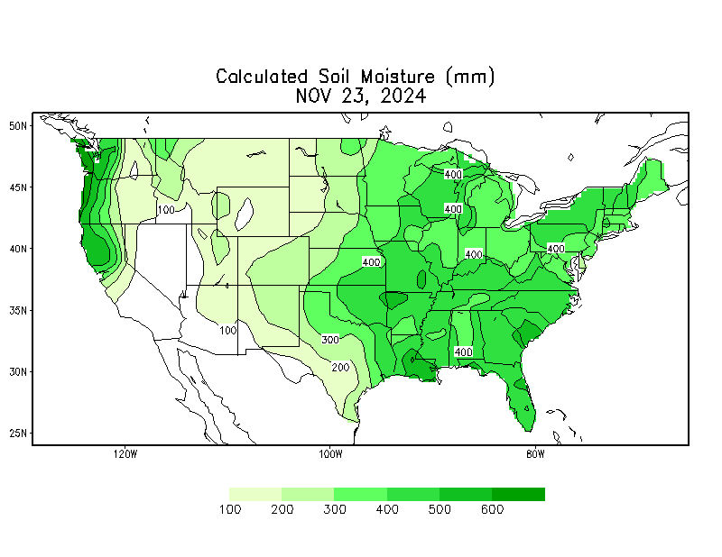 Weather radar map